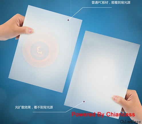 光擴散耐力板特點 光擴散耐力板特點